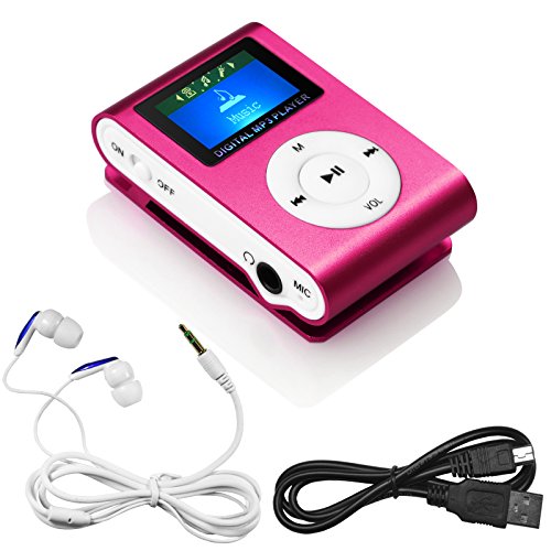 Swees MINI LECTEUR MP3 ECRAN LCD 8 GO avec Radio FM - Rose Swees MINI LECTEUR MP3 ECRAN LCD 8 GO avec Radio FM - Rose