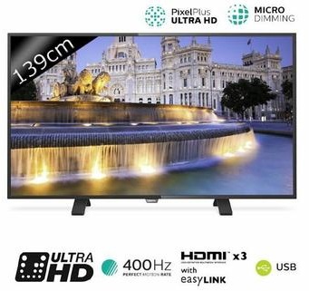 PHILIPS TV 55PUH4900 - UHD 4K - 139cm (55 pouces) - LED - 3 HDMI - Classe A PHILIPS TV 55PUH4900 - UHD 4K - 139cm (55 pouces) - LED - 3 HDMI - Classe A