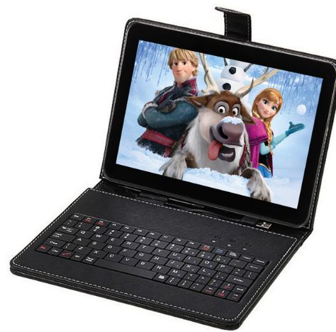 Tablette Freeship 10.1 BoDa Android 4.4 A33 Tablet PC Quad Core 8 GB double caméra Bluetooth WIFI 10 " Tablet ou 10 " clavier en cuir cadeau