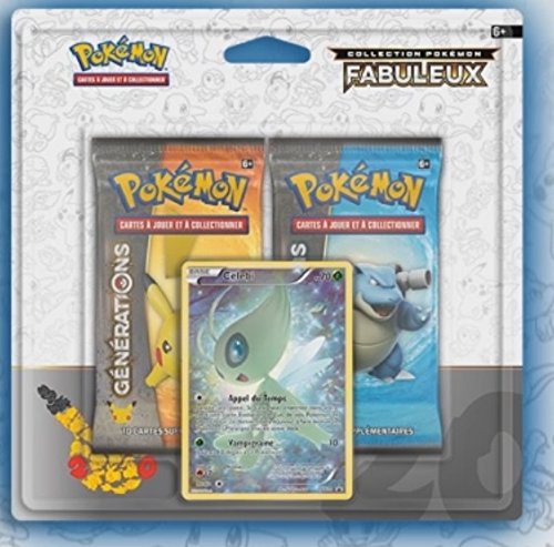 Asmodee - 2PACK2003 - A l'occasion des 20 ans de Pokémon - 1 Duo Pack Aléatoire Collection Générations Asmodee - 2PACK2003 - A l'occasion des 20 ans de Pokémon - 1 Duo Pack Aléatoire Collection Générations