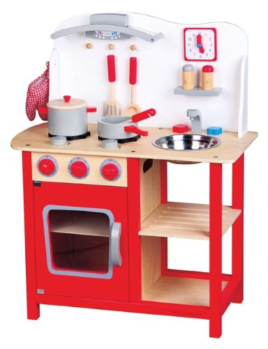 New Classic Toys - ref 1055 - Jeu d'imitation - Cuisine Bon Appétit avec Accessoires New Classic Toys - ref 1055 - Jeu d'imitation - Cuisine Bon Appétit avec Accessoires