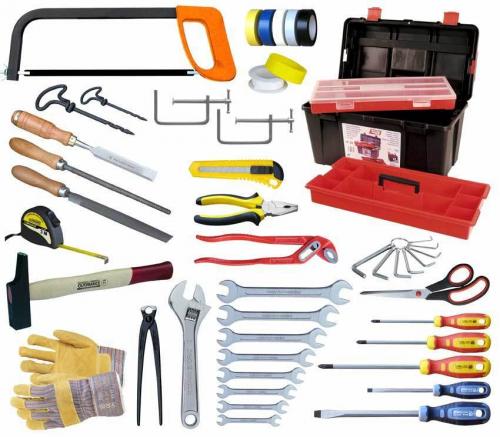 caisse à outils compléte avec 46 PCS caisse à outils compléte avec 46 PCS
