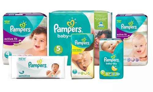 Pampers New Baby, Active Fit & Baby Dry.. 