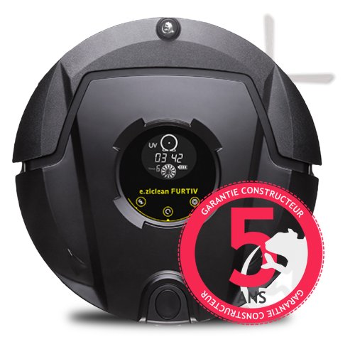 E.ZICOM e.ziclean FURTIV Aspirateur Robot E.ZICOM e.ziclean FURTIV Aspirateur Robot