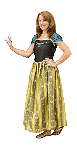 Disney Frozen La Reine des Neiges Princesse Anna Robe Cosplay Costume de femmes Disney Frozen La Reine des Neiges Princesse Anna Robe Cosplay Costume de femmes