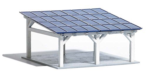 HO Scale Solar Carport Slant Roof by Busch HO Scale Solar Carport Slant Roof by Busch