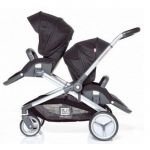 Red Castle Poussette Evolutwin Double, Noir Red Castle Poussette Evolutwin Double, Noir