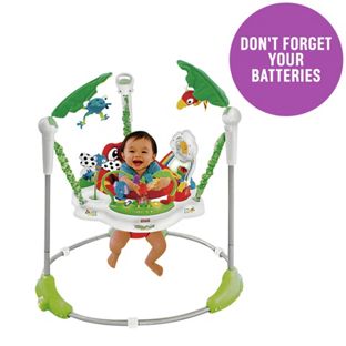 Fisher-Price Rainforest Jumperoo Baby Bouncer