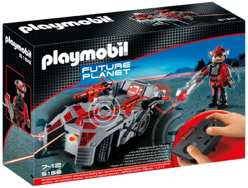 Playmobil Future Planet - 5156 - Jeu de construction - Vhicule des Darksters command par infrarouge avec rayon lumineux