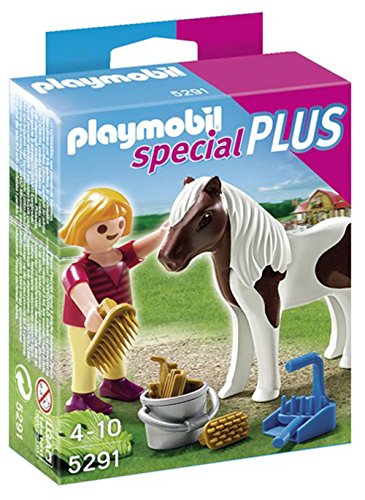 Playmobil - 5291 - Figurine - Enfant Avec Poney Playmobil - 5291 - Figurine - Enfant Avec Poney