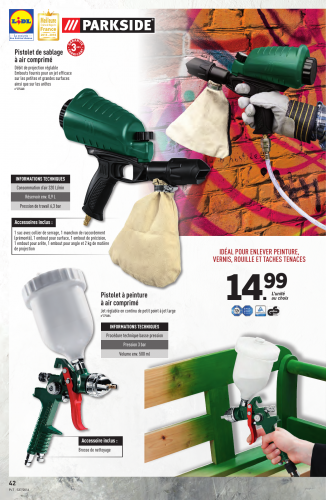 Pistolet à peinture à air comprimé