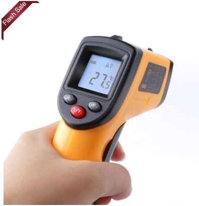 GM320 Infrared Thermometer  -  YELLOW AND BLACK