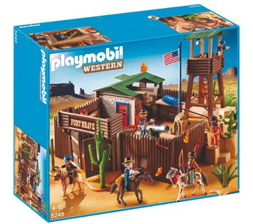 PLAYMOBIL 5245 - Grand fort des soldats américains PLAYMOBIL 5245 - Grand fort des soldats américains