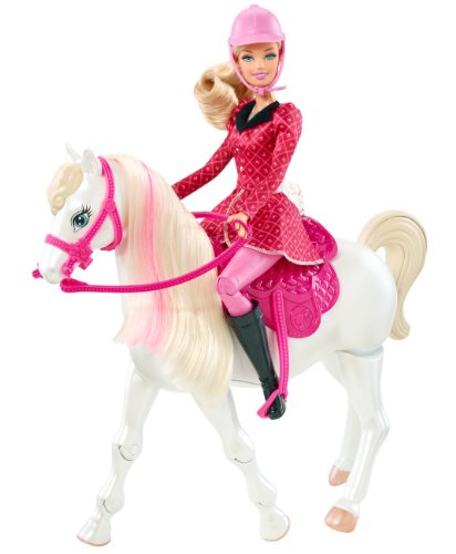 Barbie - Y6858 - Accessoire Poupée - Cheval Concours Barbie - Y6858 - Accessoire Poupée - Cheval Concours