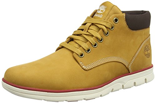Timberland  Bradstreet Leather, Bottes Classiques homme - Beige - Beige (Wheat), 43