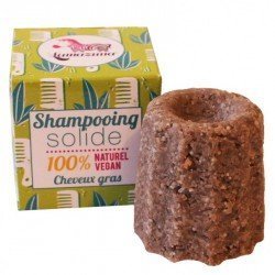 Lamazuna Shampooing solide Cheveux gras - 55g