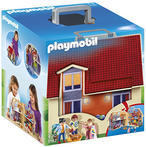 Playmobil - 5167 - Jeu de Construction - Maison Transportable Playmobil - 5167 - Jeu de Construction - Maison Transportable