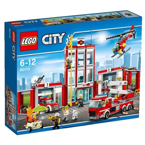 LEGO City - 60110 - La Caserne Des Pompiers LEGO City - 60110 - La Caserne Des Pompiers