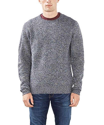 Esprit 096EE2I020, Pull Homme, Bleu (Navy), XXX-Large (Taille fabricant: 3XL)