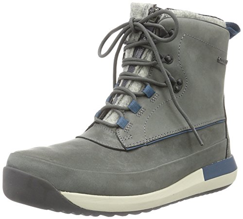Clarks Johto Rise Gtx, Bottes de Neige Homme, Gris (Grey Warm Lined), 47 EU