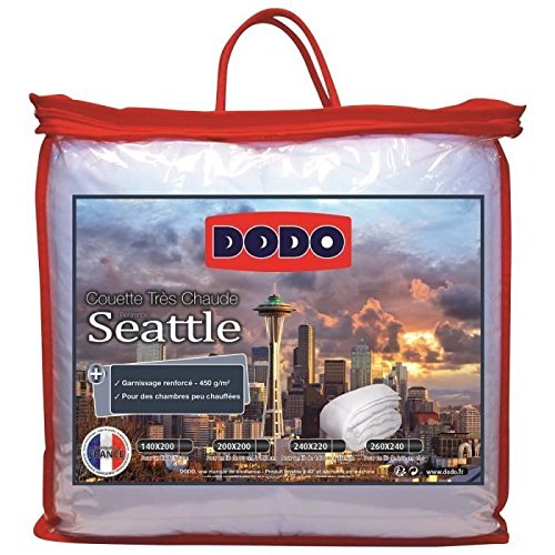 Dodo - DODO Couette Seattle blanche 140x200 cm Dodo - DODO Couette Seattle blanche 140x200 cm