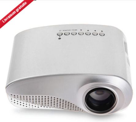 Mini LED Multimedia Projector Portable Cinéma Projecteur 1080P HDMI Mini LED Multimedia Projector Portable Cinéma Projecteur 1080P HDMI