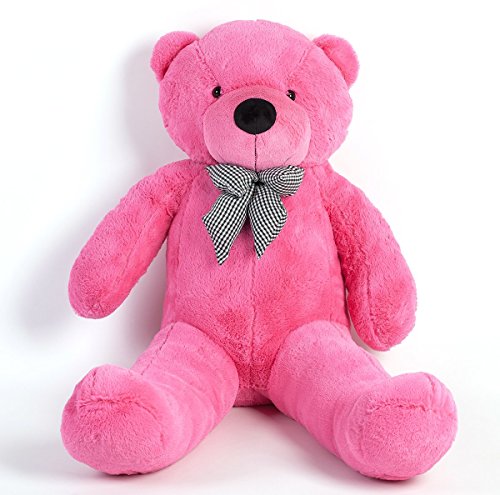 Ours géant en peluche poupée cadeaux -MoreGentle -XXL 120cm Huge Peluches Bear (Rose d'arc rouge) Ours géant en peluche poupée cadeaux -MoreGentle -XXL 120cm Huge Peluches Bear (Rose d'arc rouge)
