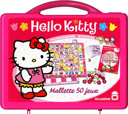 Dujardin - 411 - Jeu de société - Malette Premium 50 Jeux Hello Kitty Dujardin - 411 - Jeu de société - Malette Premium 50 Jeux Hello Kitty