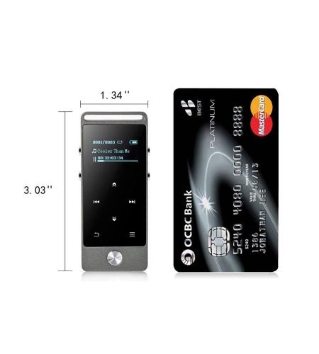Lecteur MP3 Tactile 8Go avec Radio FM et E-book Lecteur MP3 Tactile 8Go avec Radio FM et E-book