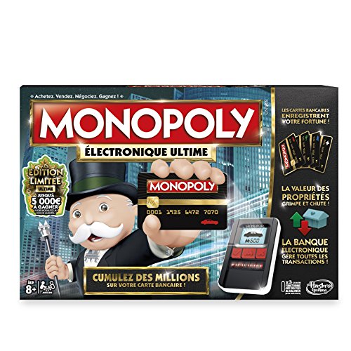 Hasbro - B6677 - Jeu de Plateau - Monopoly Ultimate Banking Hasbro - B6677 - Jeu de Plateau - Monopoly Ultimate Banking