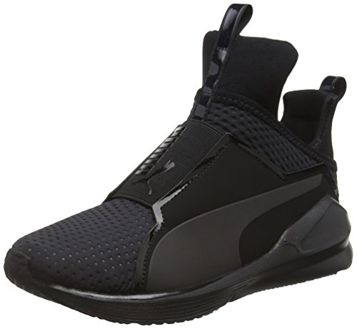 Puma Fierce Quilted, Chaussures de Fitness femme, Noir (Black/Black), 38 EU