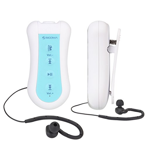 Sigoma 8GB Natation MP3 player avec haute qualité sonore des musique étanches (White) Sigoma 8GB Natation MP3 player avec haute qualité sonore des musique étanches (White)