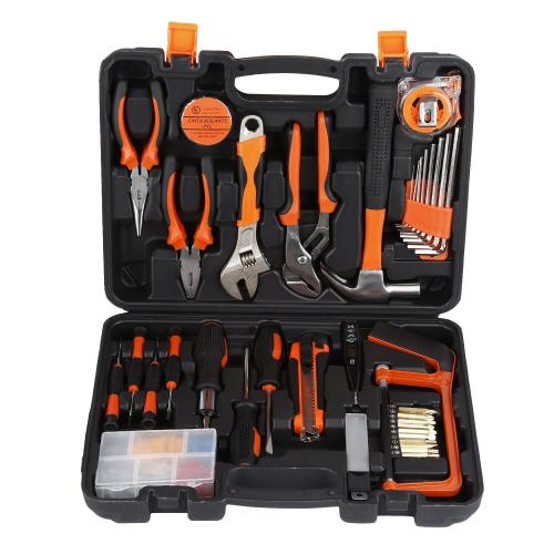 CATUO Malette à outils Boîte à outils Set d'outils 100pcs CATUO Malette à outils Boîte à outils Set d'outils 100pcs
