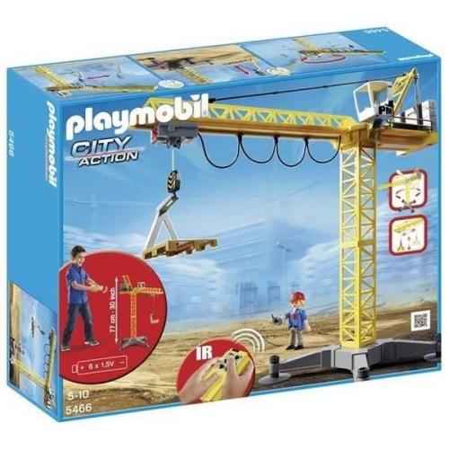 PLAYMOBIL 5466 Grande Grue de Chantier RC PLAYMOBIL 5466 Grande Grue de Chantier RC
