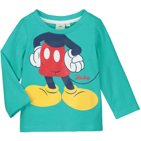 MICKEY Tee-shirt manches longues b&eacute;b&eacute; gar&ccedil;on