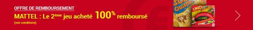 MATTEL 2 eme Jeux 100% Remboursés MATTEL 2 eme Jeux 100% Remboursés