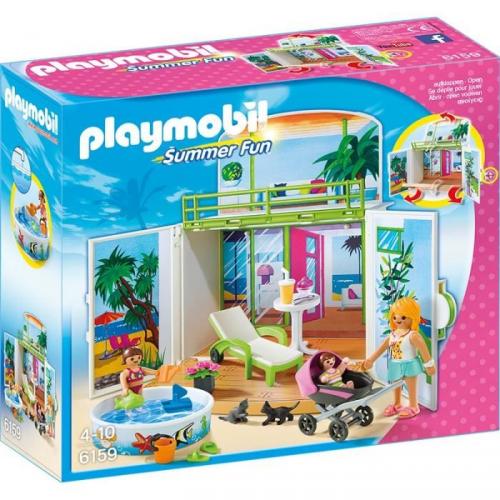 PLAYMOBIL 6159 Coffre "Terrasse de vacances"