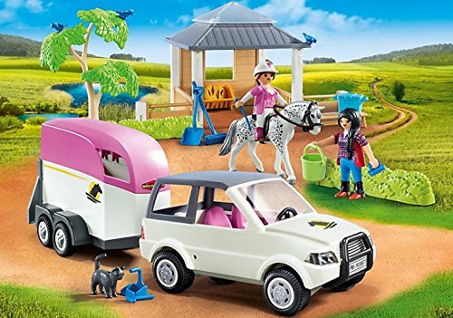 PLAYMOBIL ® 5667 écuries avec chevaux transporteur PLAYMOBIL ® 5667 écuries avec chevaux transporteur