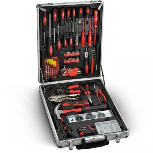 ELEM TECHNIC Coffre à outils 130 pièces ELEM TECHNIC Coffre à outils 130 pièces