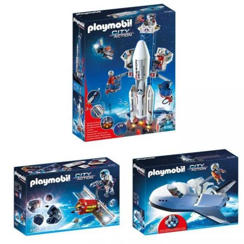 PLAYMOBIL Pack Spationautes complet PLAYMOBIL Pack Spationautes complet