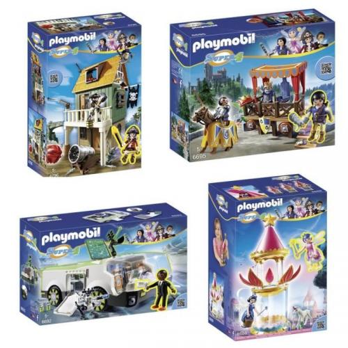 PLAYMOBIL Pack Complet Super 4 PLAYMOBIL Pack Complet Super 4