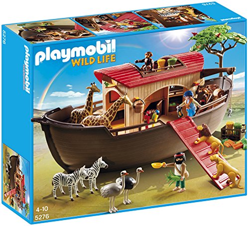 Playmobil - 5276 - Figurine - Arche De Noé Avec Animaux De La Savane Playmobil - 5276 - Figurine - Arche De Noé Avec Animaux De La Savane