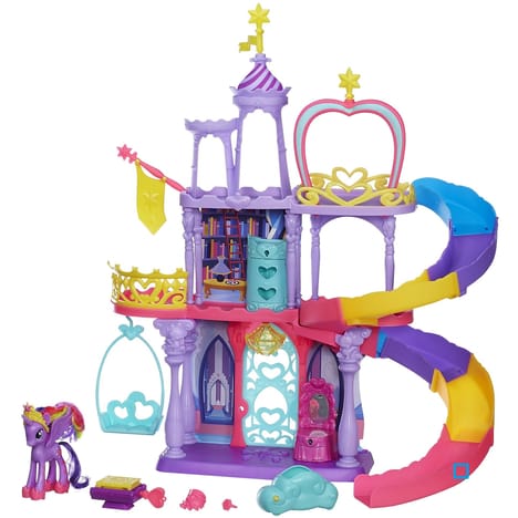 HASBRO Château Arc-en-ciel de Twilight de My Little Pony Dès 3 ans HASBRO Château Arc-en-ciel de Twilight de My Little Pony Dès 3 ans
