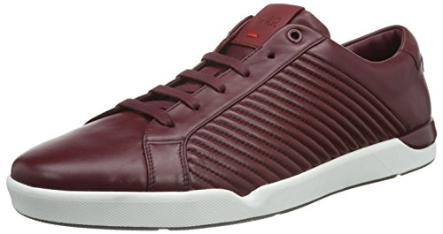 Hugo Fusion Tenn Ltma 10191221 01, Sneakers Basses Homme, Rouge (Dark Red 601), 46 EU