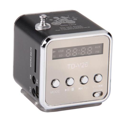 Portable Micro SD TF USB Mini Stereo Speaker Music Player FM Radio PC MP3 /4 Portable Micro SD TF USB Mini Stereo Speaker Music Player FM Radio PC MP3 /4