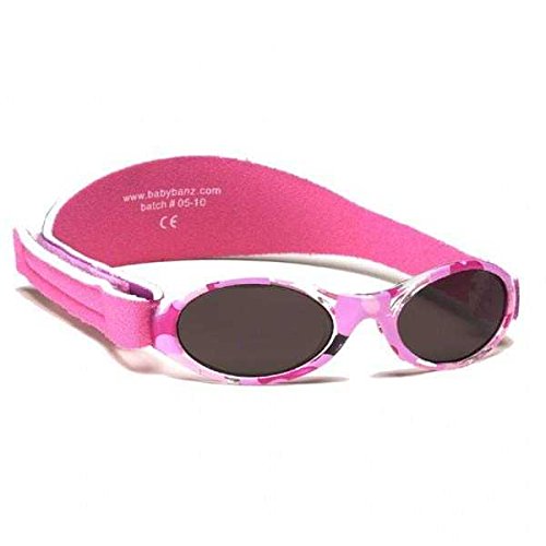 Kidz Banz Lunettes de Soleil - Camouflage Rose