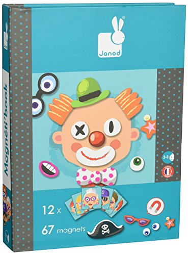 Janod - J05545 - Magnetibook Crazy Face Janod - J05545 - Magnetibook Crazy Face