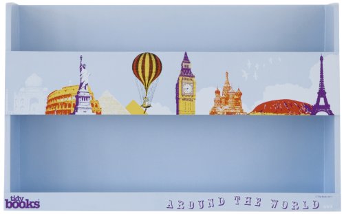 Tidy Books - Etagère de lits superposés Bunk Bed Buddy - Edition spéciale "Autour du Monde" Tidy Books - Etagère de lits superposés Bunk Bed Buddy - Edition spéciale "Autour du Monde"