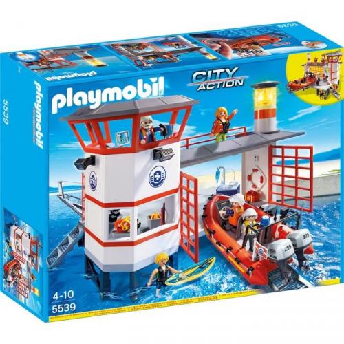 PLAYMOBIL 5539 Poste Secours Sauveteurs PLAYMOBIL 5539 Poste Secours Sauveteurs