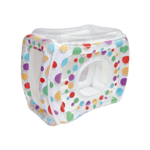 Ludi - 2841 - Pois - Aire de Jeu Gonflable Ludi - 2841 - Pois - Aire de Jeu Gonflable